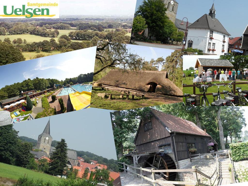 הוילה Uelsen Ferienhaus Am Waldchen מראה חיצוני תמונה
