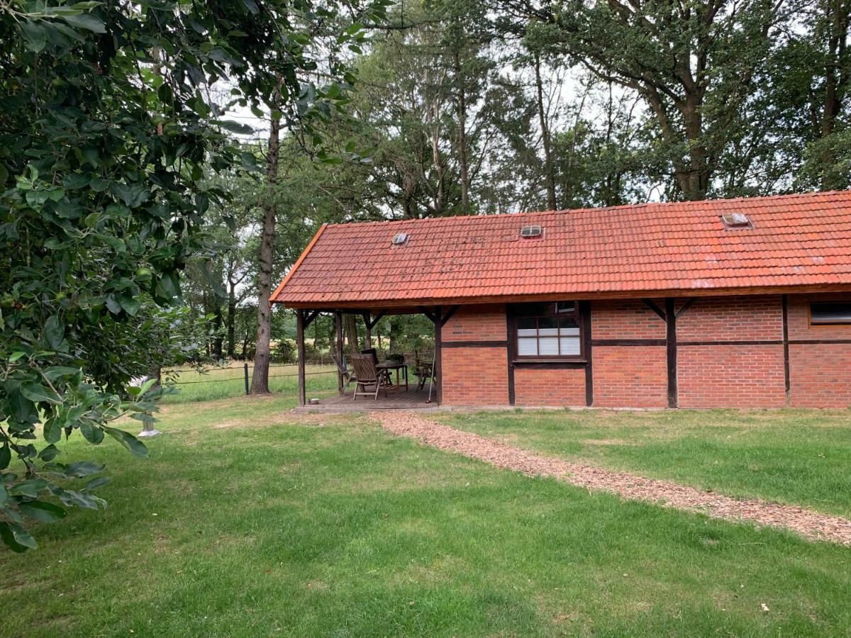 הוילה Uelsen Ferienhaus Am Waldchen מראה חיצוני תמונה